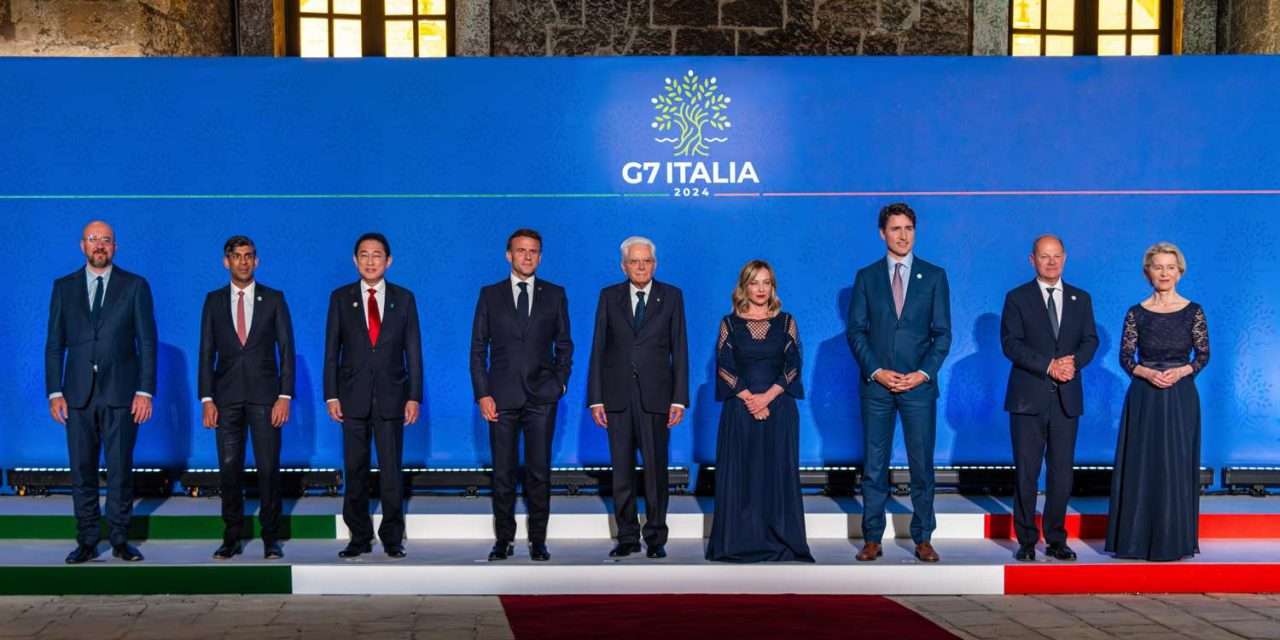 Tanta Cina nella Dichiarazione finale del G7. Moniti a Iran, Russia, ma anche a Israele